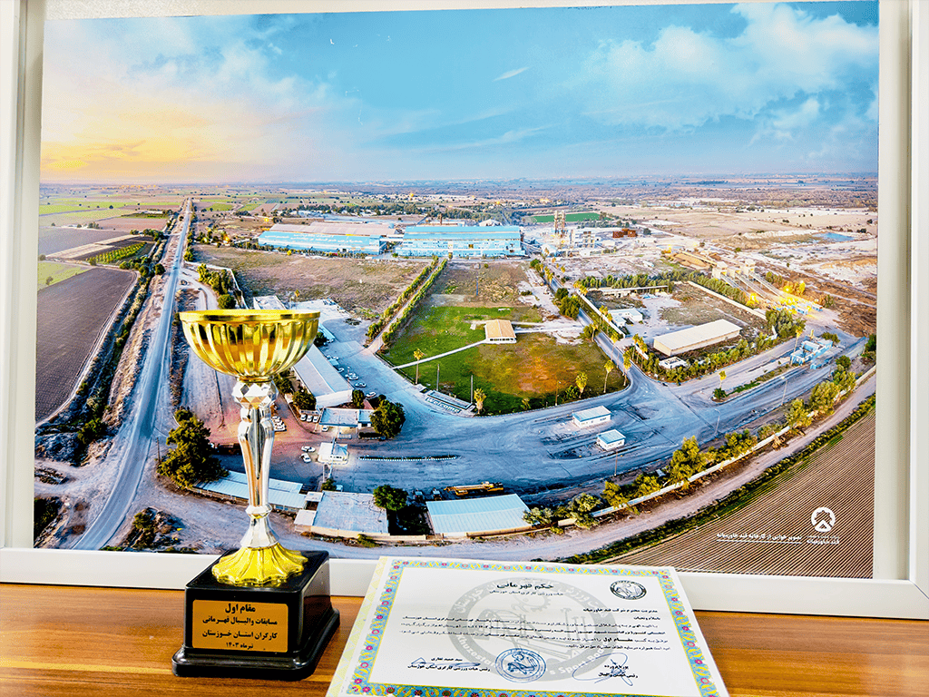 تیم والیبال شرکت کشت و صنعت قند خاورمیانه قهرمان مسابقات والیبال کارگران خوزستان شد