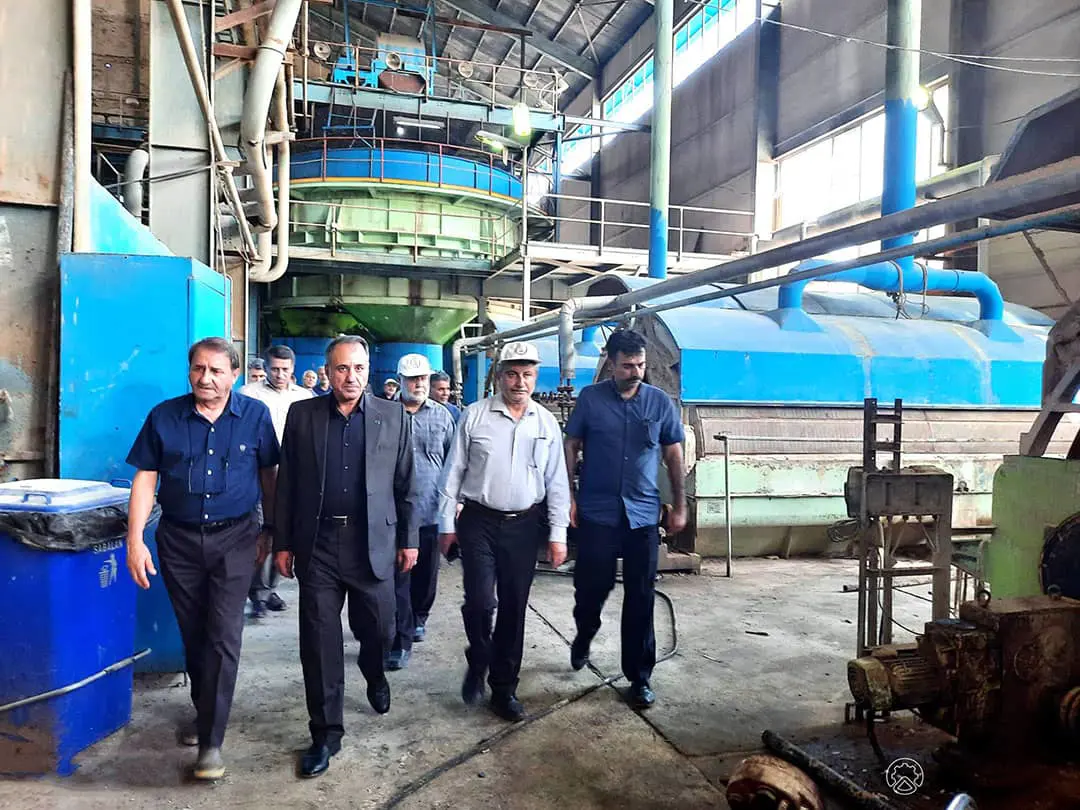 بازدیداز کارخانه قند خاورمیانه